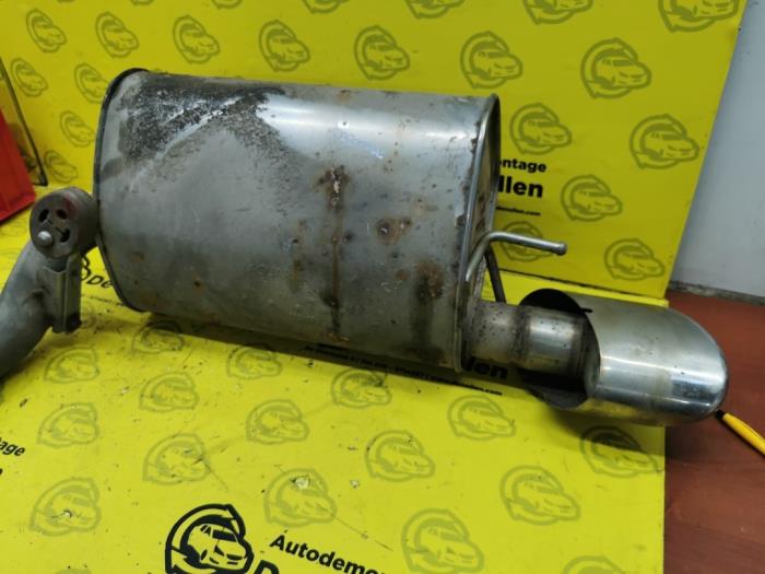 Auspuff Enddämpfer Jaguar XF 2.2 D 16V - ACHTERZIJDE 224DT JAGUAR