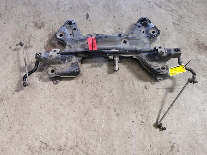 Used Subframe Peugeot 208 I (CA/CC/CK/CL) 1.6 Blue HDi Price € 125,00 Margin scheme offered by autodemontage denollen