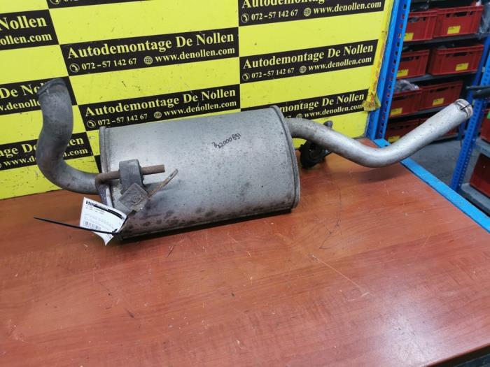 Gebrauchte Auspuff Enddämpfer Volkswagen Lupo (6X1) 1.0 MPi 50 Preis € 40,00 Margenregelung angeboten von autodemontage denollen