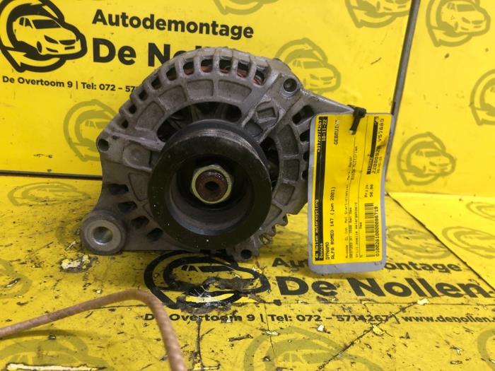 Begagnade Dynamo Alfa Romeo 147 (937) 1.6 Twin Spark 16V Pris € 50,00 Marginaltabell erbjuds av autodemontage denollen