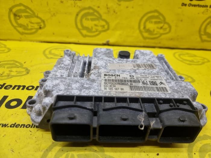 Engine management computer Peugeot 206 (2A/C/H/J/S), 1998 / 2012 1.4 HDi, Hatchback, Diesel, 1.399cc, 50kW (68pk), FWD, DV4TD; 8HX, 2001-09 / 2009-02, 2C8HX; 2A8HX; 2S8HX (Used)