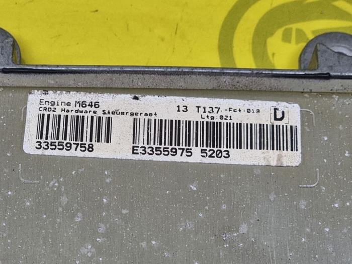 Ignition lock + computer from a Mercedes-Benz C (W205) C-200d 2.2 16V 2018