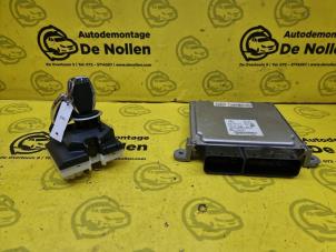 Ignition lock + computer from a Mercedes-Benz C (W205) C-200d 2.2 16V 2018