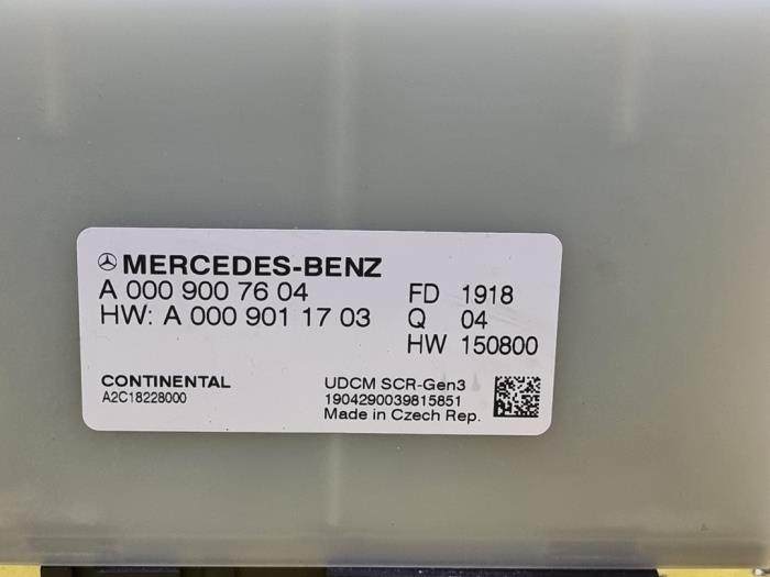 Módulo EGR de un Mercedes-Benz Sprinter 3,5t (907.6/910.6) 319 CDI 3.0 V6 24V RWD 2019