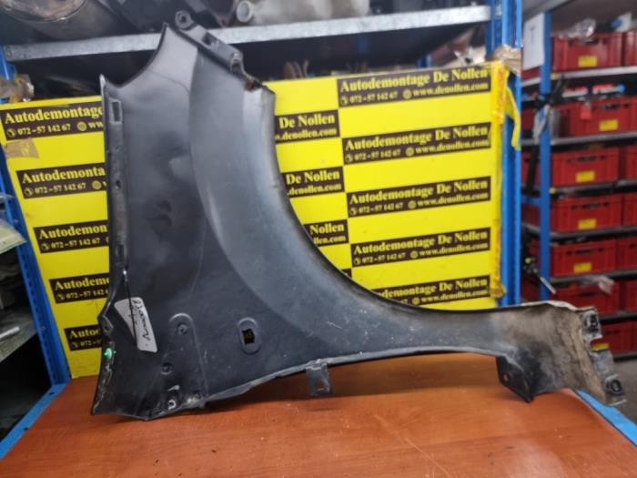 Front wing, left from a Renault Twingo II (CN) 1.2 16V 2011