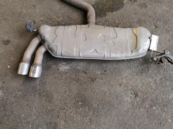 Auspuff Mittel- + Enddämpfer Volkswagen Golf V 2.0 GTI 16V 