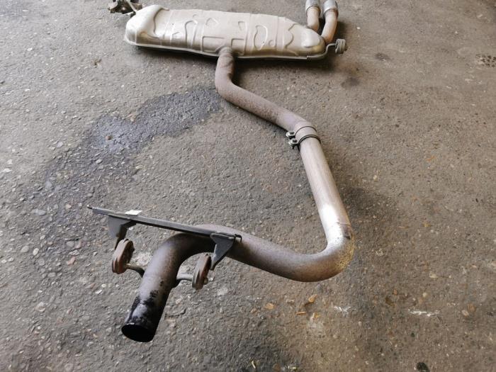 Auspuff Mittel- + Enddämpfer Volkswagen Golf V 2.0 GTI 16V 