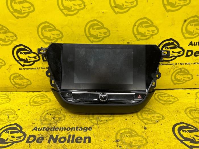 Navigation display from a Opel Corsa F (UB/UH/UP) 1.2 Turbo 12V 100 2022