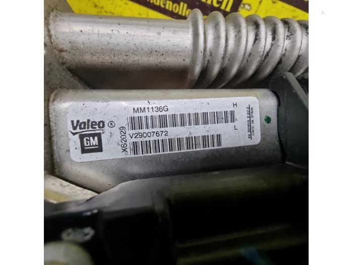 EGR valve from a Opel Insignia 1.6 CDTI 16V 2016