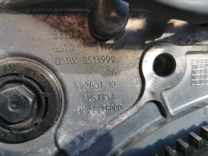 Engine from a BMW 1 serie (F20) 116d 1.5 12V TwinPower 2017