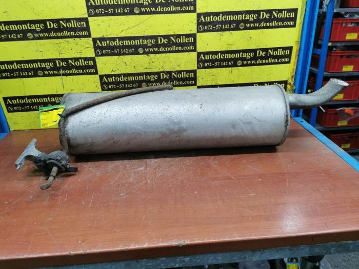 Exhaust rear silencer from a Peugeot 307 SW (3H) 1.6 16V 2002