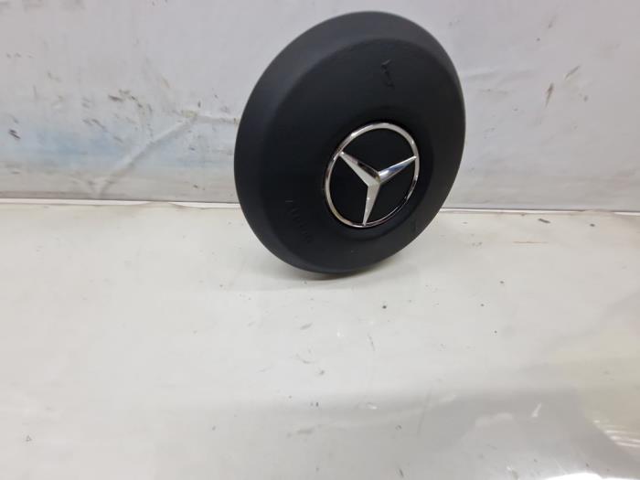 Left airbag (steering wheel) from a Mercedes-Benz A (177.0) 2.0 A-200d 2019