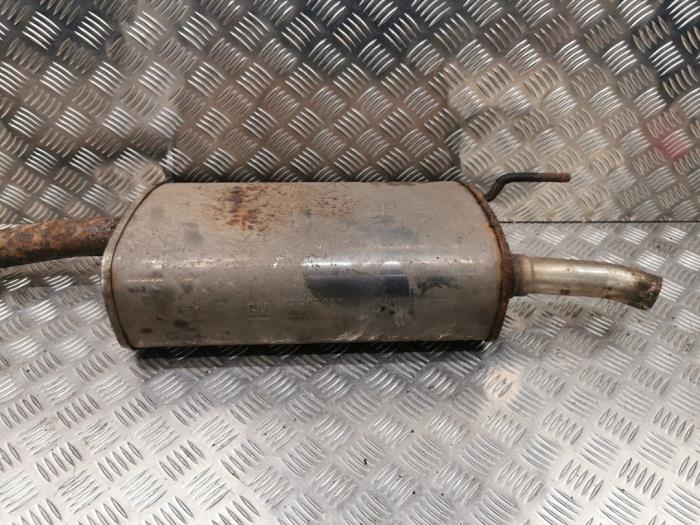 Gebrauchte Auspuff Enddämpfer Opel Meriva (B) 1.4 16V Ecotec Preis € 40,00 Margenregelung angeboten von autodemontage denollen