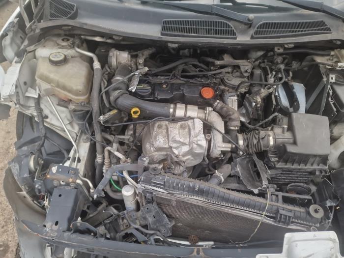 Engine from a Ford Fiesta 6 (JA8) 1.4 TDCi 2011
