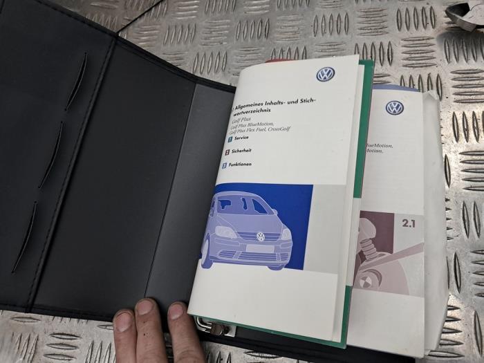 Używane Instrukcja Volkswagen Golf Plus (5M1/1KP) 1.9 TDI 105 Cena € 25,00 Procedura marży oferowane przez autodemontage denollen