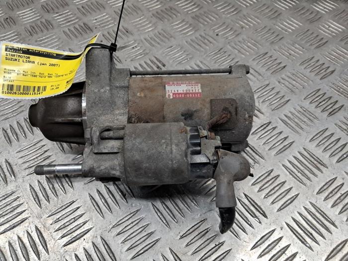 Begagnade Startmotor Suzuki Liana (ERC/ERD/RH4) 1.6 MPi 16V Pris € 15,00 Marginaltabell erbjuds av autodemontage denollen