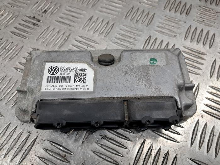 Used Engine management computer Volkswagen Golf VI (5K1) 1.4 16V Price € 74,95 Margin scheme offered by autodemontage denollen
