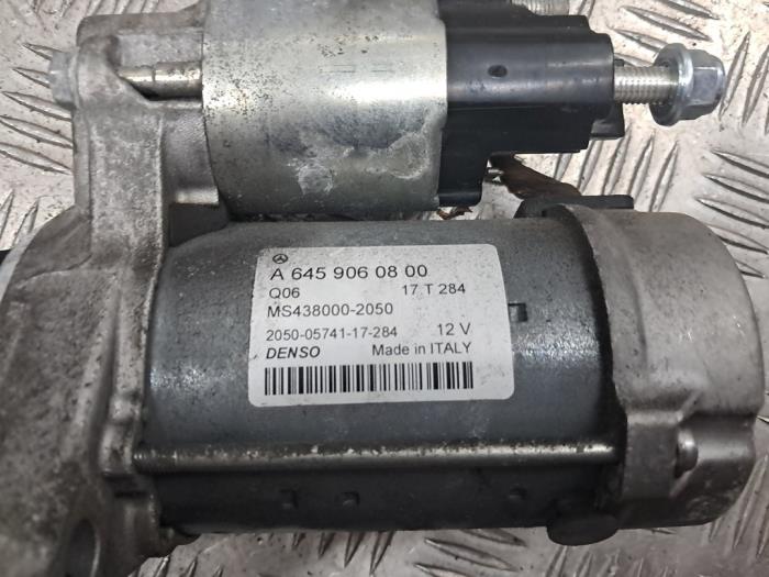 Used Starter Mercedes A (W176) 1.6 A-160 16V Price € 50,00 Margin scheme offered by autodemontage denollen