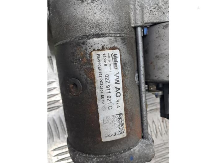 Usagé Démarreur Volkswagen Polo V (6R) 1.4 TDI DPF BlueMotion technology Prix € 39,99 Règlement à la marge proposé par autodemontage denollen