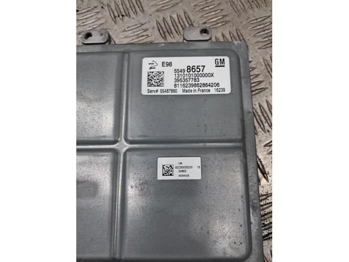 Used Engine management computer Opel Corsa E 1.3 CDTi 16V ecoFLEX Price € 99,95 Margin scheme offered by autodemontage denollen