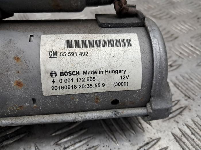 Starter from a Opel Corsa E 1.3 CDTi 16V ecoFLEX 2016