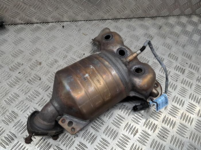Gebrauchte Abgaskrümmer + Katalysator Opel Corsa D 1.4 16V Twinport Preis € 225,00 Margenregelung angeboten von autodemontage denollen