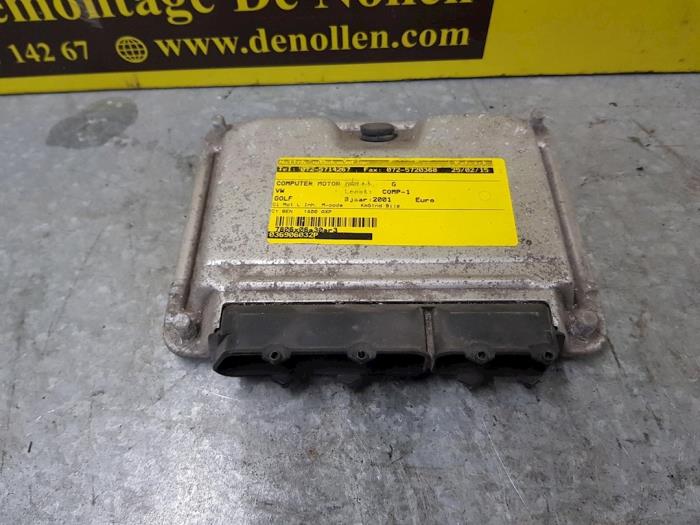 Used Engine management computer Volkswagen Golf IV (1J1) Price € 68,00 Margin scheme offered by autodemontage denollen