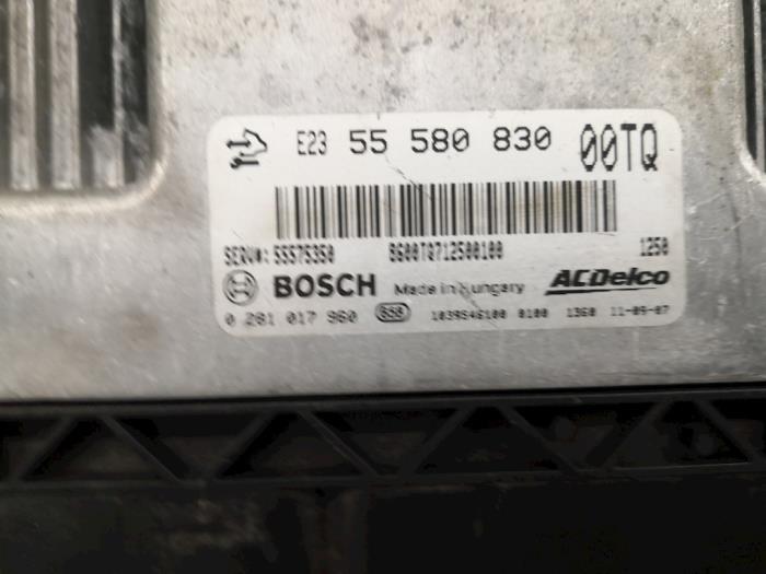 Used Engine management computer Opel Corsa D 1.2 16V LPG Price € 90,00 Margin scheme offered by autodemontage denollen