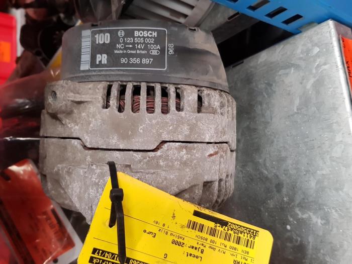 Begagnade Dynamo Opel Vectra B (36) 1.6 Pris € 18,00 Marginaltabell erbjuds av autodemontage denollen
