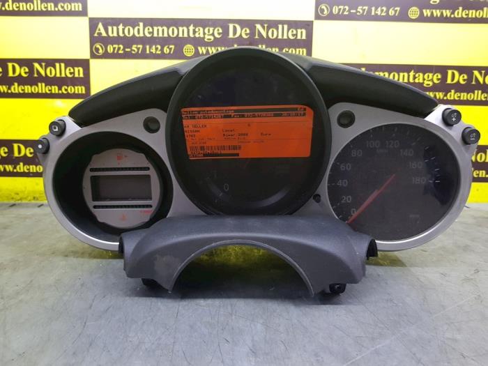 Cuentakilómetros de un Nissan 370Z 2008