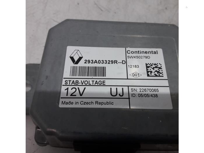 Voltage stabiliser from a Renault Scénic III (JZ) 1.6 Energy dCi 130 2012