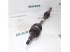 Front drive shaft, right from a Renault Scénic III (JZ), 2009 / 2016 1.6 Energy dCi 130, MPV, Diesel, 1.598cc, 96kW (131pk), FWD, R9M402; R9MA4; R9M404; R9MC4; R9M414, 2011-04 / 2016-09 2011