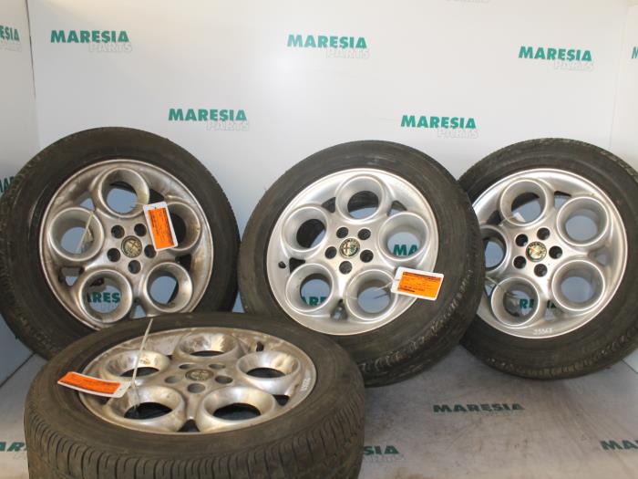 Used Alfa Romeo 156 Sportwagon 932 2 4 Jtd Set Of Sports Wheels Alloy Maresia Parts Proxyparts Com