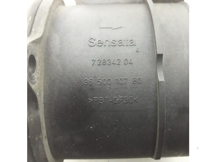 Airflow meter from a Citroën C4 Picasso (UD/UE/UF) 1.6 HDiF 16V 110 2010