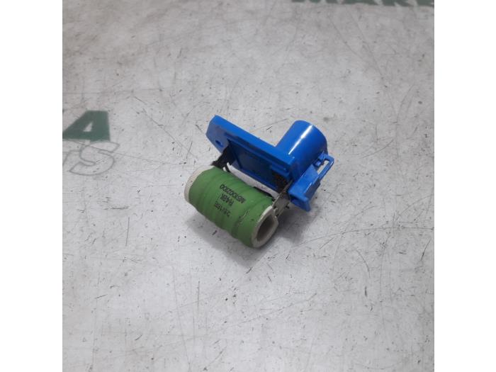 fiat 500 radiator fan resistor