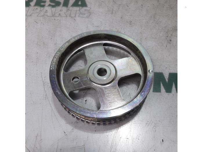 Crankshaft pulley from a Fiat 500 (312) 0.9 TwinAir 80 2016