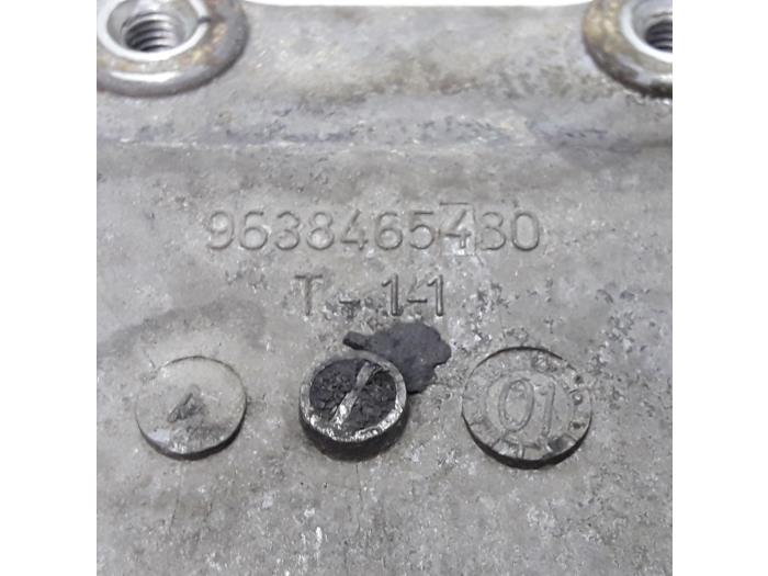 Sump from a Peugeot Partner Tepee (7A/B/C/D/E/F/G/J/P/S) 1.6 16V Phase 1 2008