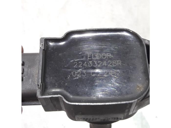 Ignition coil Renault Megane Scenic - 224332428R0 H5F408 ELDOR