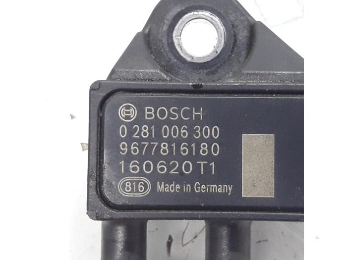 Rußfilter Sensor van een Peugeot Partner (GC/GF/GG/GJ/GK) 1.6 BlueHDI 75 2016