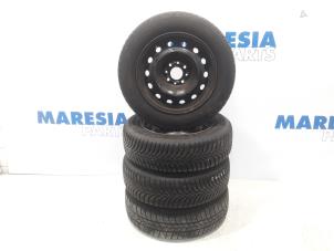 Used Set of wheels + winter tyres Citroen C3 (SC) 1.6 16V VTi 120 Price € 262,50 Margin scheme offered by Maresia Parts