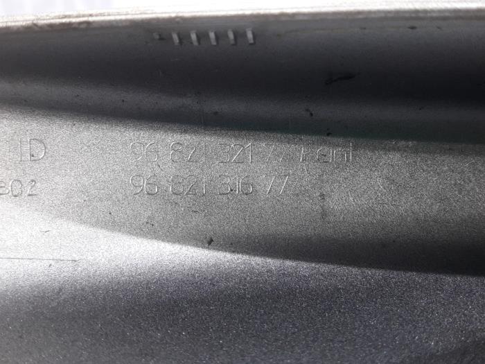 Abdeckkappe Dachreling van een Peugeot 308 SW (4E/H) 1.6 16V THP 150 2008