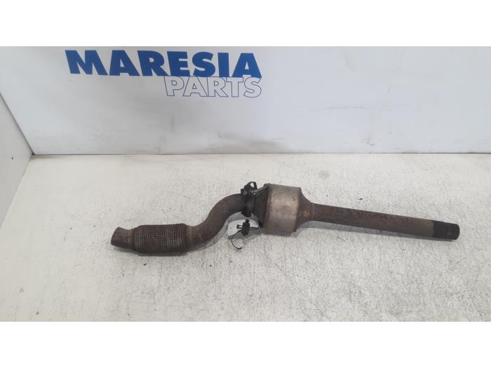Exhaust middle silencer from a Peugeot Boxer (U9) 2.2 HDi 120 Euro 4 2011