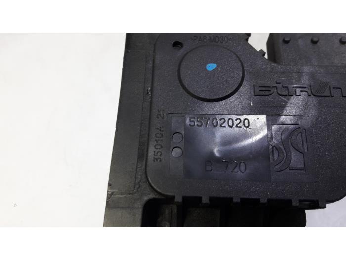 Gaspedalposition Sensor van een Fiat Punto Evo (199) 1.4 2011