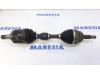 Front drive shaft, left from a Citroen C-Crosser, 2007 / 2012 2.2 HDiF 16V, SUV, Diesel, 2.179cc, 115kW (156pk), 4x4, DW12METED4; 4HN, 2007-02 / 2012-12 2009