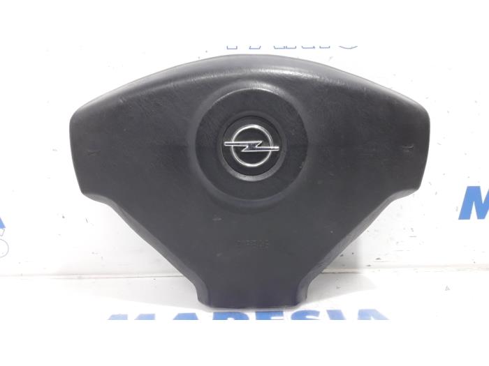 Left airbag (steering wheel) from a Opel Vivaro 2.5 DTI 16V 2009
