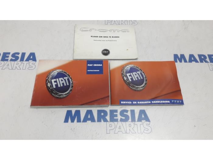 Używane Instrukcja Fiat Croma (194) 2.2 MPI 16V Cena € 20,00 Procedura marży oferowane przez Maresia Parts