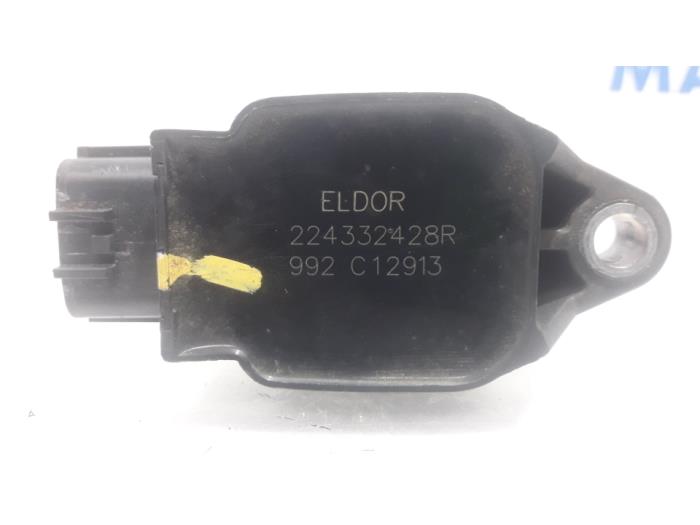 Ignition coil from a Renault Clio IV (5R) 0.9 Energy TCE 90 12V 2015