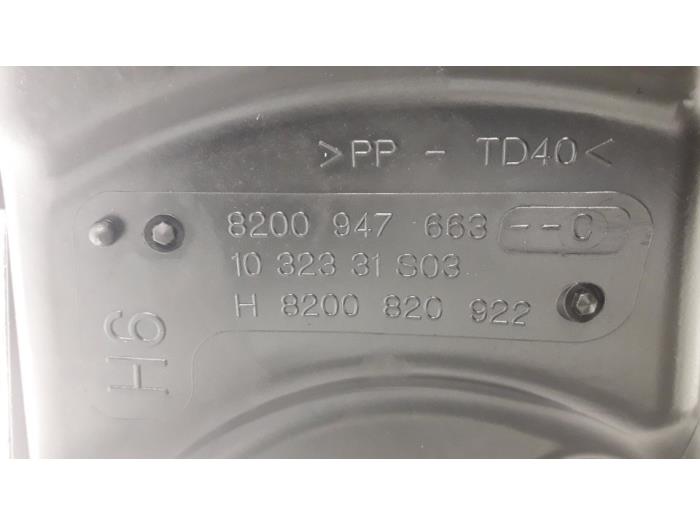 Obudowa filtra powietrza z Renault Scénic III (JZ) 1.5 dCi 110 2011