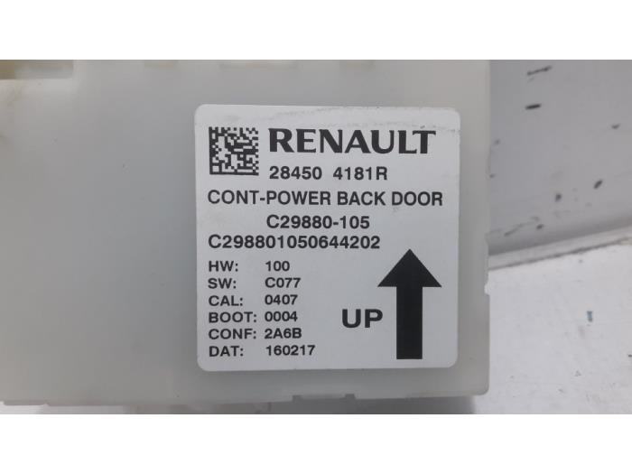 Ordenador varios de un Renault Espace (RFCJ) 1.6 Energy dCi 160 EDC 2016