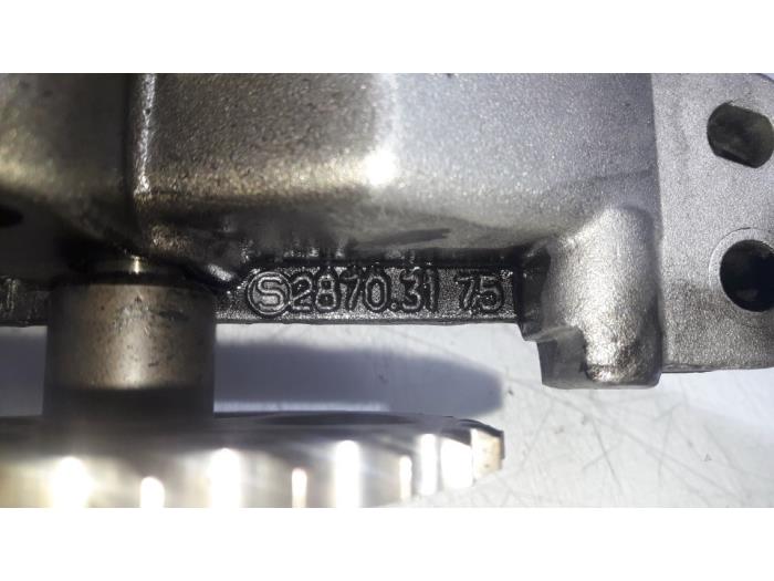 Oil pump from a Peugeot Expert (G9) 2.0 HDi 120 2011
